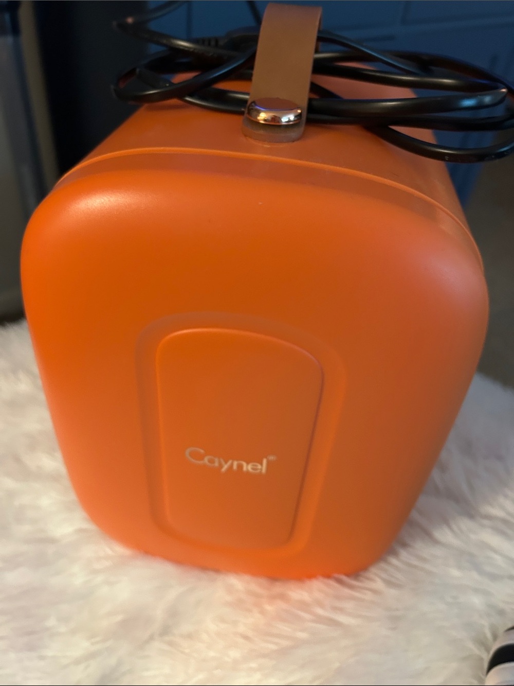 Retro Mini makeup fridge - Orange